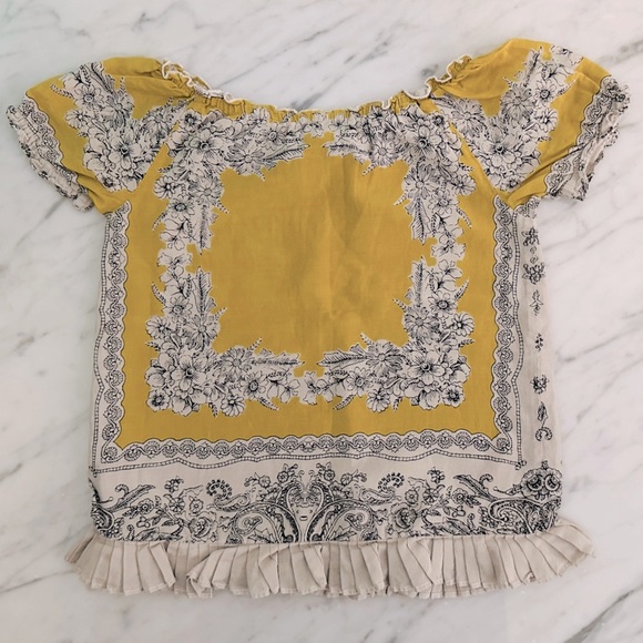 Lucky Brand Silk & Cotton Top - Picture 2 of 7